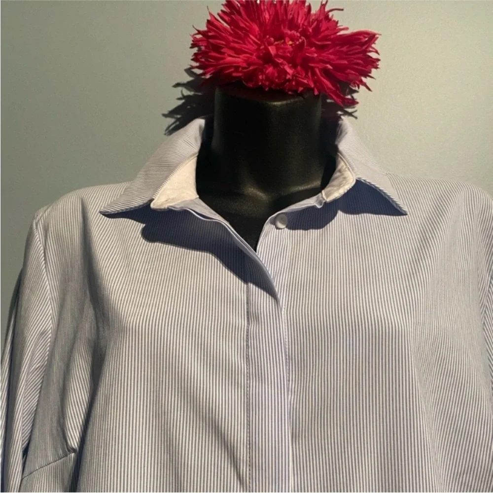 b.young Asymmetrical Dress Shirt size 8 - Picture 9 of 13